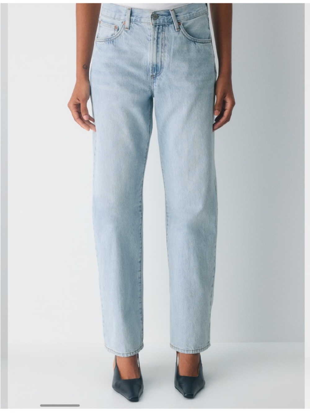 Denim Forum The '90s Marlo Hi-Rise Baggy Jean